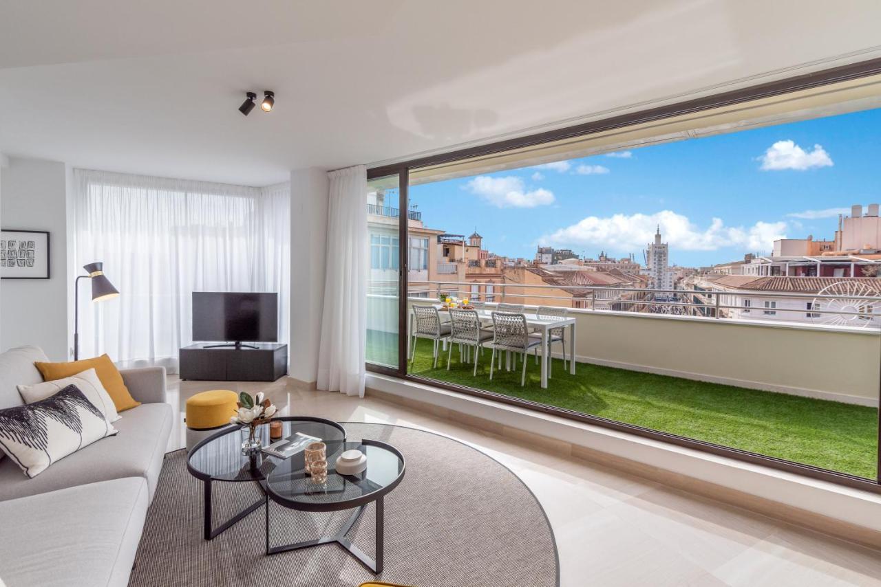 Exclusive Penthouse & Terrace By Ele Apartments Màlaga Exteriér fotografie